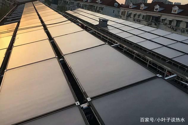 平板太阳能热水器工程
