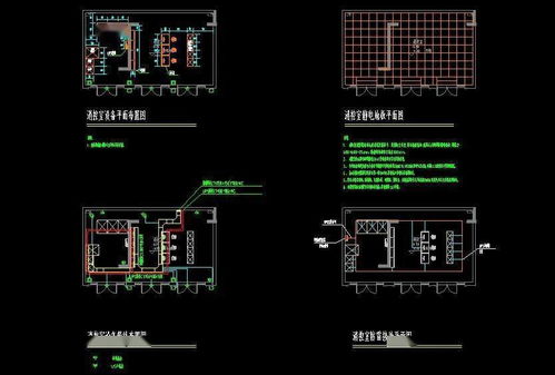 一套非常详细的弱电cad系统图及大样图,模块素材